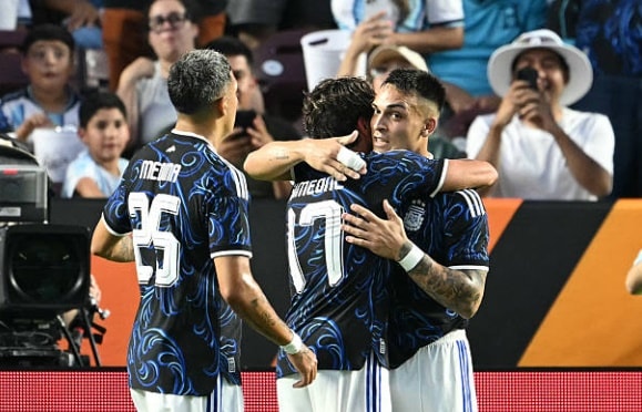 Argentina 2-0 Honduras: Lautaro Martinez và Giuliano Simeone tỏa sáng không cần Messi