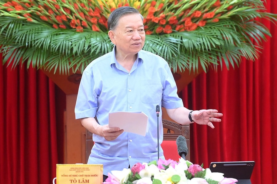 Tổng Bí thư, Chủ tịch nước Tô Lâm chủ trì làm việc với ngành Giáo dục và Đào tạo