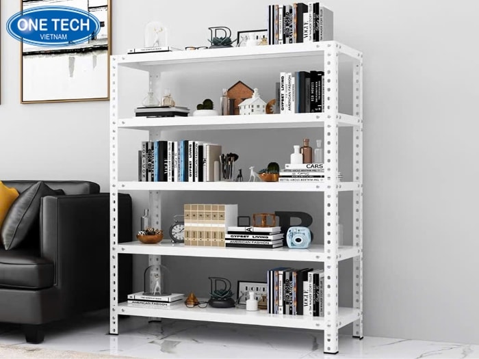 Kệ sắt V lỗ đa năng - Giải pháp lưu trữ linh hoạt cho gia đình và doanh nghiệp