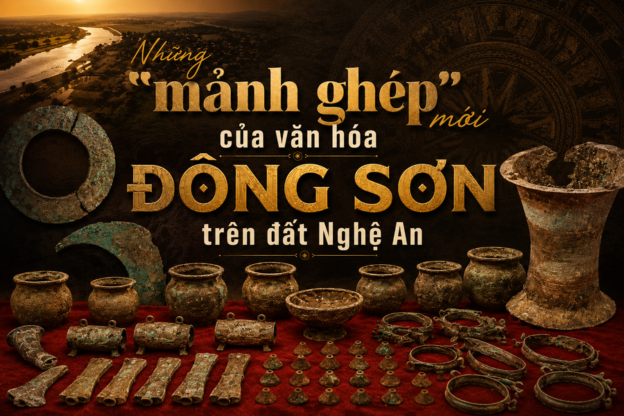 Những “mảnh ghép” mới của văn hóa Đông Sơn trên đất Nghệ An