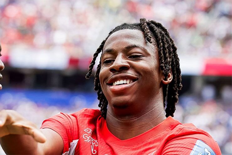 Johan Manzambi: "Siêu dự bị" của Thụy Sĩ khiến Arsenal và PSG khao khát tại World Cup