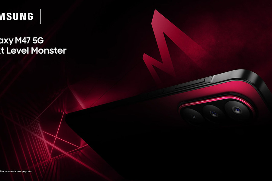 Samsung Galaxy M47 lộ diện với khẩu hiệu Next Level Monster và thiết kế cụm camera mới