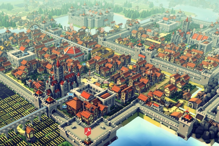 Kingdoms and Castles: Tựa game xây dựng thành phố thời trung cổ đang giảm giá 50% trên Steam