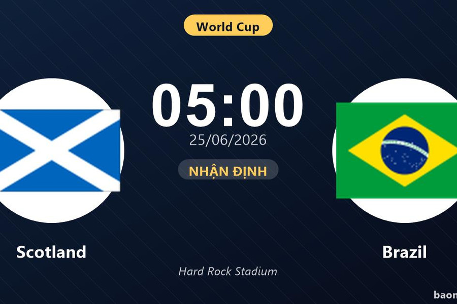 Trực tiếp Scotland vs Brazil: Nhận định, đội hình dự kiến