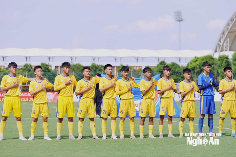 U17 Sông Lam Nghệ An thắng đậm U17 Đồng Nai