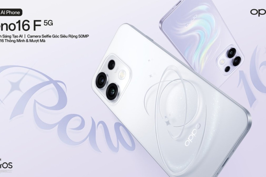 Cận cảnh công nghệ trên OPPO Reno16 F: Camera selfie 50MP và pin 7000mAh phá bỏ mọi giới hạn