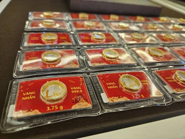 Giá vàng chiều nay 30/6/2026: Giá vàng SJC, nhẫn 9999 và giá vàng thế giới cuối tháng