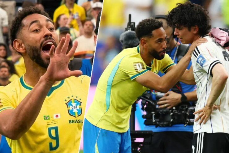 Brazil ngược dòng kịch tính trước Nhật Bản: Đẳng cấp và tranh cãi mang tên Matheus Cunha