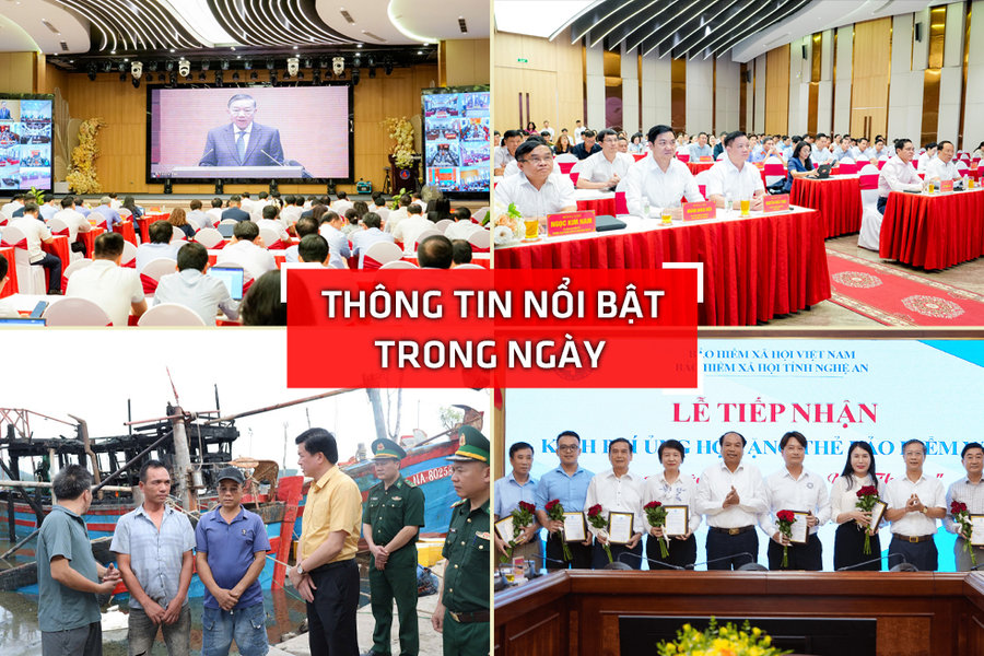 Nghệ An: Thông tin nổi bật ngày 30/6