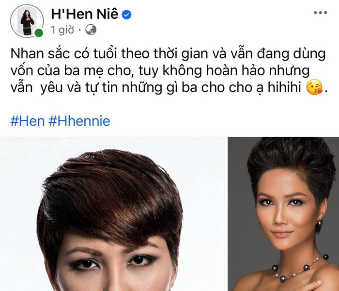 Hoa hậu H’Hen Niê gây bất ngờ với diện mạo khác lạ qua loạt ảnh so sánh nhan sắc