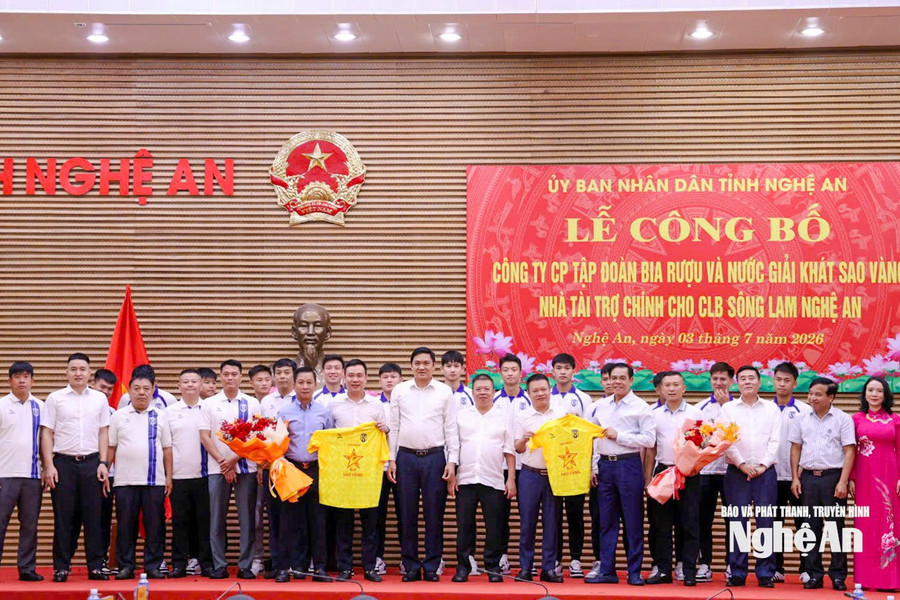 Sông Lam Nghệ An chính thức có nhà tài trợ mới