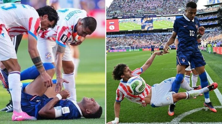 Pháp 1-0 Paraguay: Mbappe ghi bàn giữa cơn mưa tiểu xảo và sai lầm của trọng tài