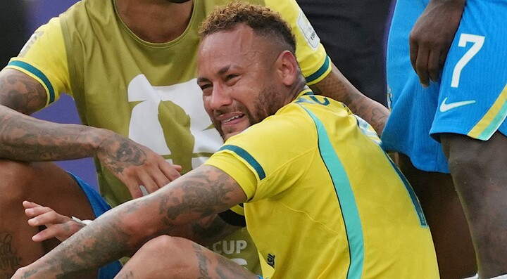 Neymar giã từ đội tuyển Brazil sau thất bại cay đắng tại World Cup 2026