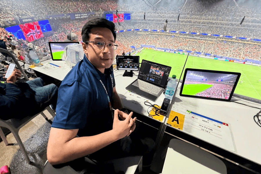 BTV Tiến Anh và hành trình tác nghiệp tại FIFA World Cup 2026: Phía sau những khung hình rực lửa