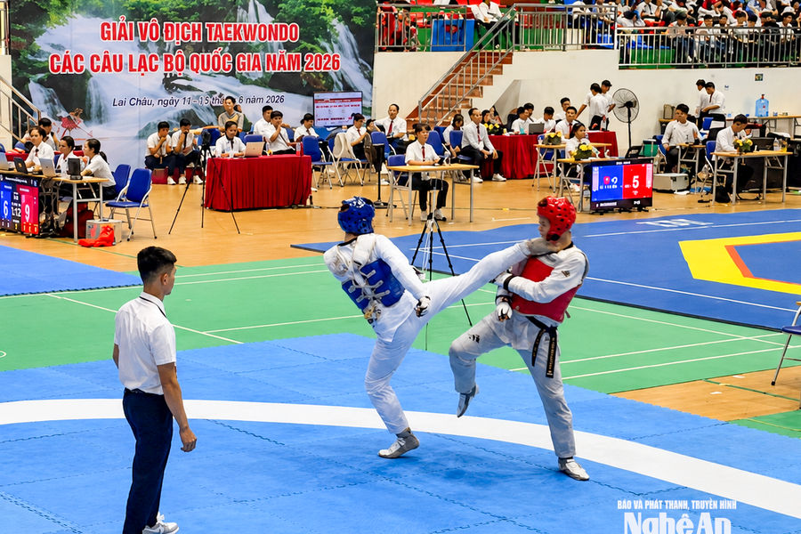 Võ sĩ Taekwondo Nguyễn Nhật Quân và hành trình đến những tấm huy chương