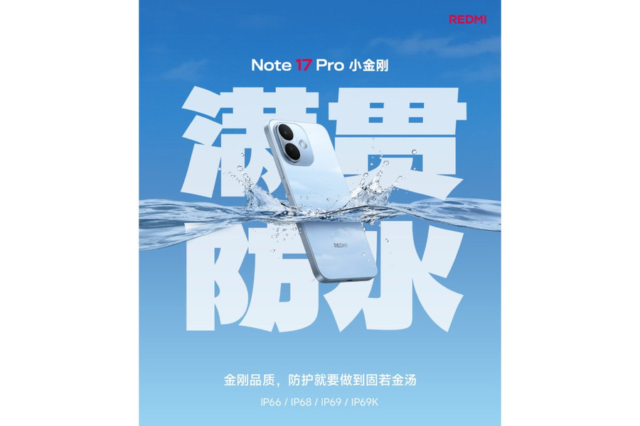 Redmi Note 17 Pro và tiêu chuẩn IP69K: Định nghĩa lại giới hạn độ bền smartphone tầm trung