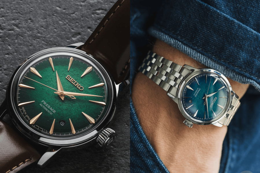 Cận cảnh bộ ba Seiko Presage Cocktail Time mới: Mặt số vân nổi ấn tượng hơn ảnh quảng cáo