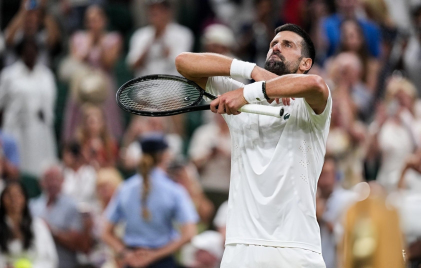 Djokovic vào bán kết Wimbledon 2026 sau trận marathon 5 giờ trước Auger-Aliassime