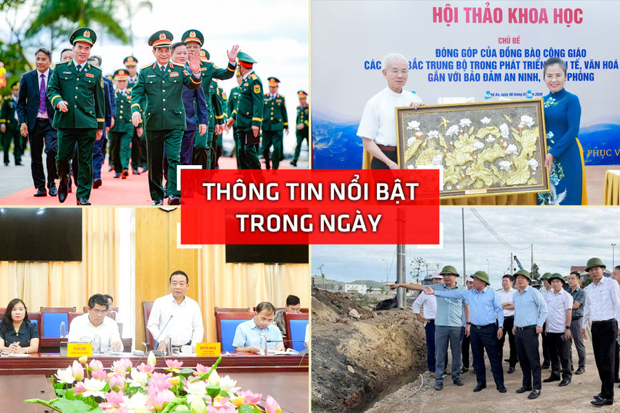 Nghệ An: Thông tin nổi bật ngày 9/7