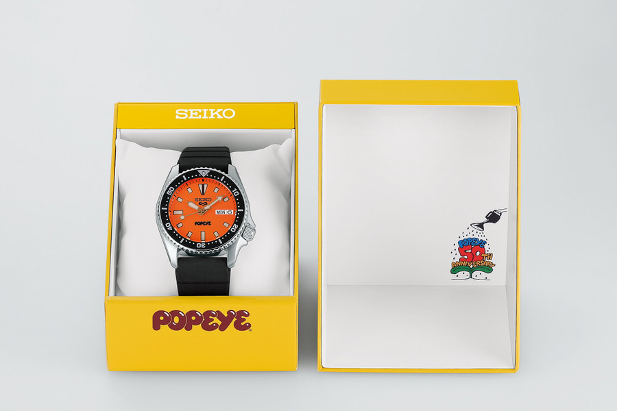 Cận cảnh Seiko 5 Sports x Popeye: Khi cỗ máy 4R36 bền bỉ khoác lên mình phong cách City Boy
