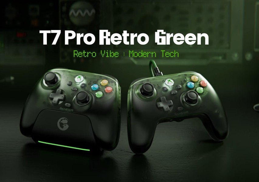 GameSir ra mắt bộ đôi tay cầm T7 Pro phong cách Xbox cổ điển: Công nghệ TMR và Hall Effect có gì đặc biệt?