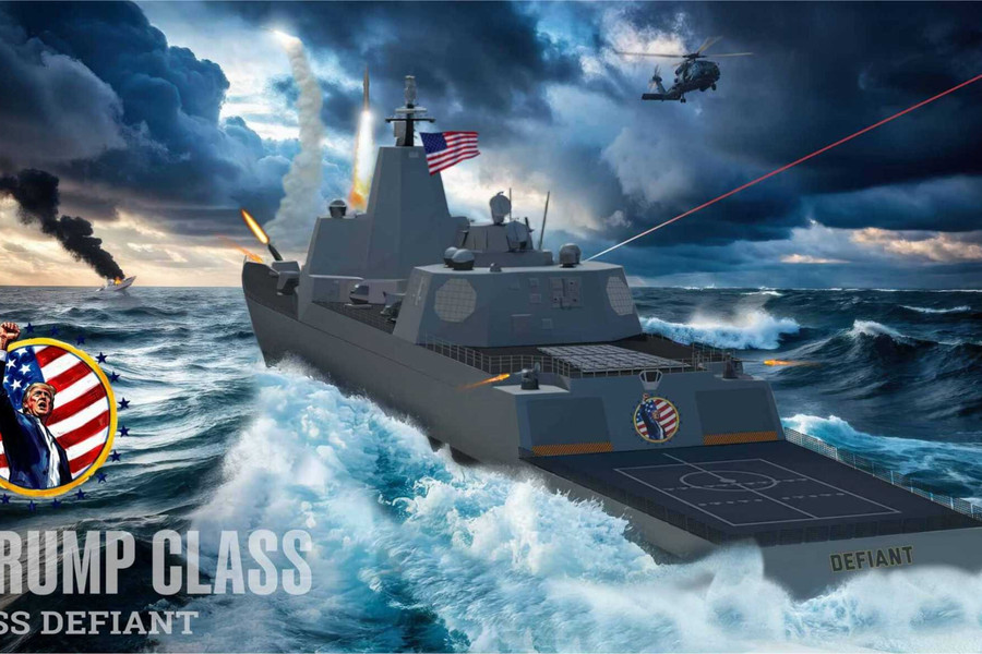 Mỹ phát triển siêu chiến hạm USS Defiant 17 tỷ USD và nâng cấp mới trên Su-34 Nga