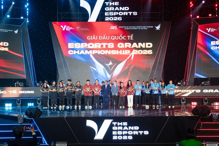 Hơn 120 vận động viên được vinh danh tại The Grand Esports