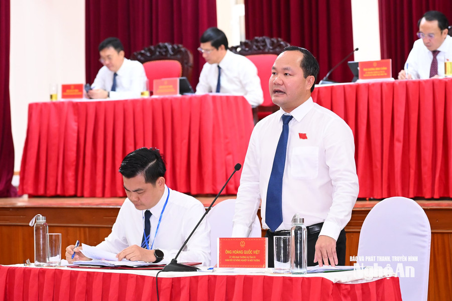 Giám đốc Sở Nông nghiệp và Môi trường nêu các giải pháp gỡ "vướng" trong quản lý đất đai, khoáng sản