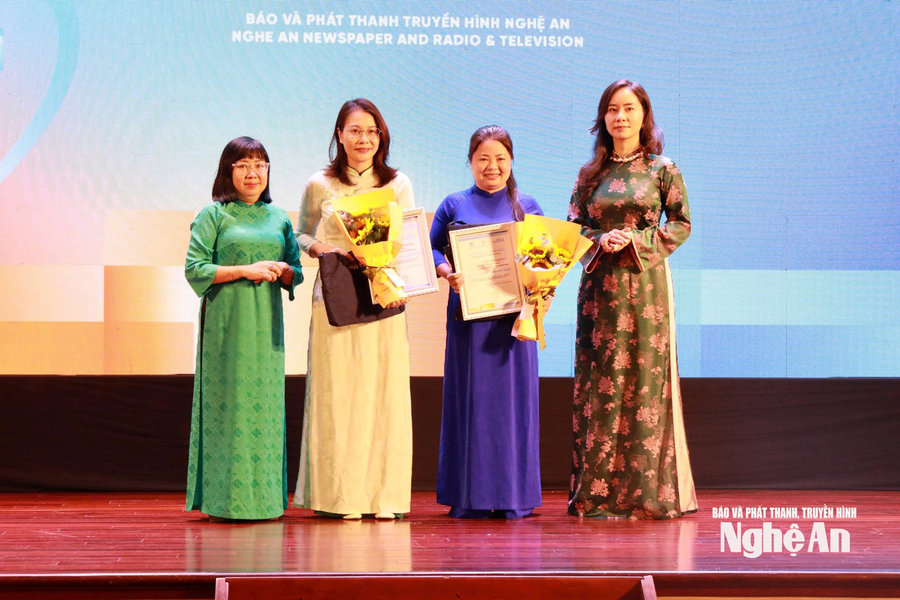 Báo và phát thanh, truyền hình Nghệ An đoạt giải Báo chí toàn quốc về Bình đẳng giới lần thứ II