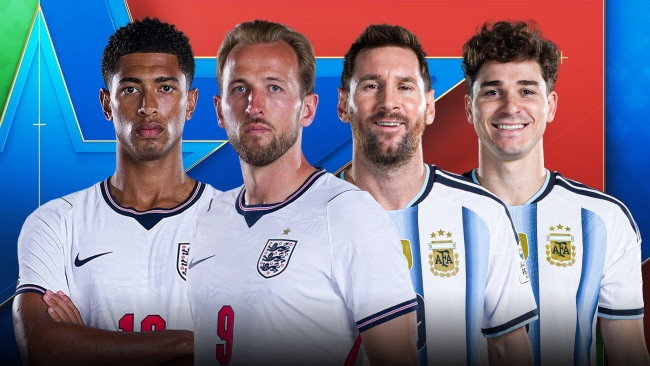 Anh đối đầu Argentina tại bán kết World Cup 2026: Cuộc thư hùng giữa hai thế hệ