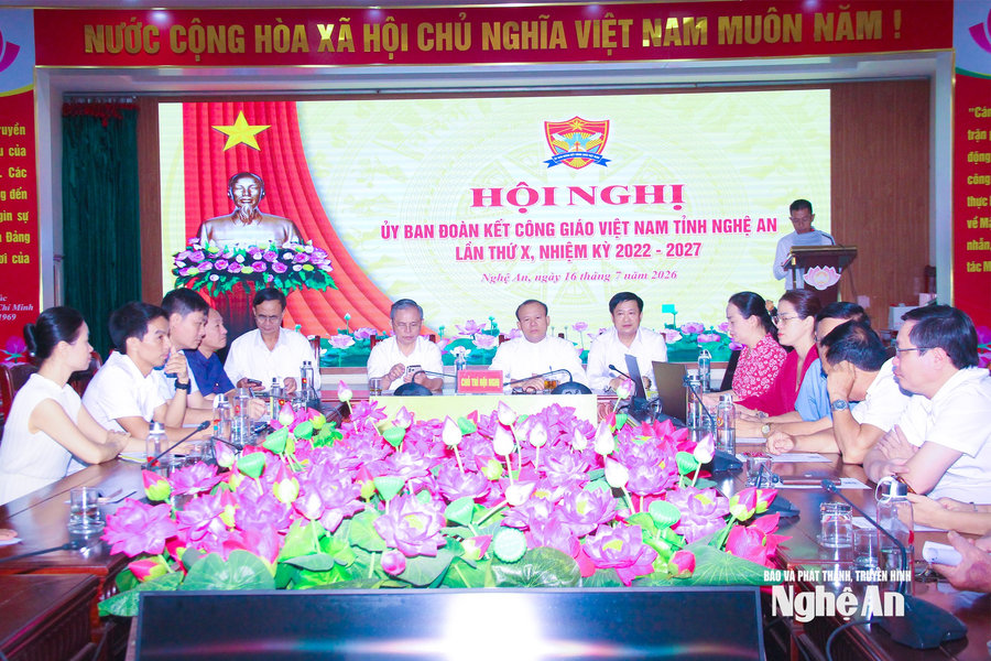 Đồng bào Công giáo Nghệ An tiếp tục lan tỏa phong trào thi đua yêu nước