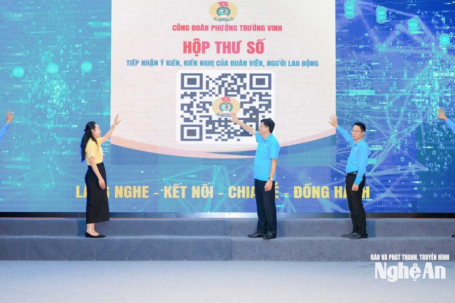Diễn đàn 'Lắng nghe đoàn viên, người lao động nói' và ra mắt hộp thư Công đoàn số