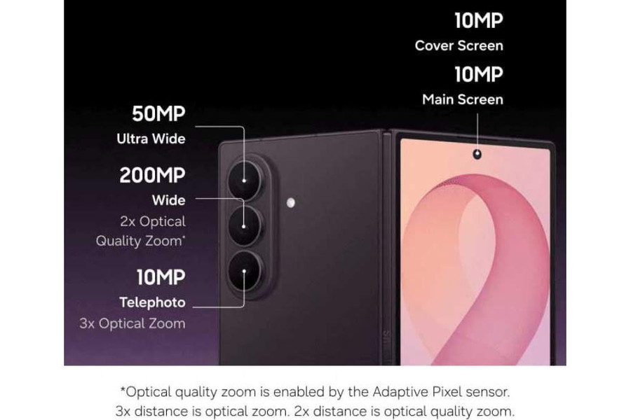 Cận cảnh Galaxy Z Fold8 Ultra và bộ đôi Z Fold8, Z Flip8 qua ảnh quảng cáo rò rỉ