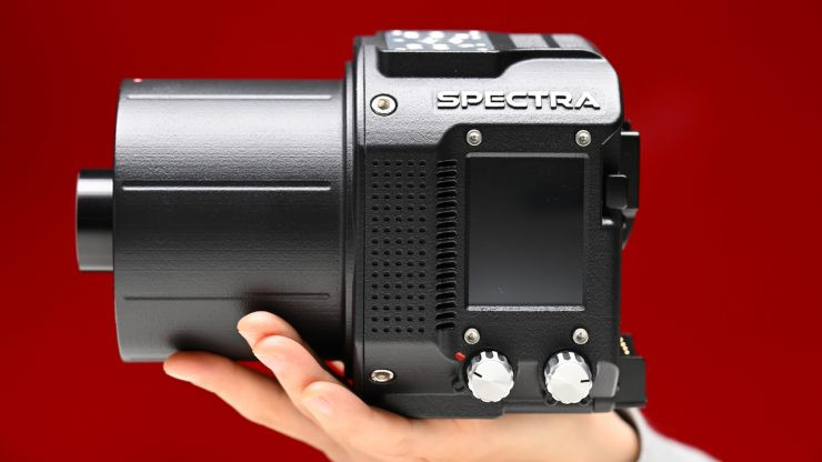 Maxima Spectra: Đèn LED cinematic công nghệ GaN siêu nhỏ gọn sản xuất tại Ý