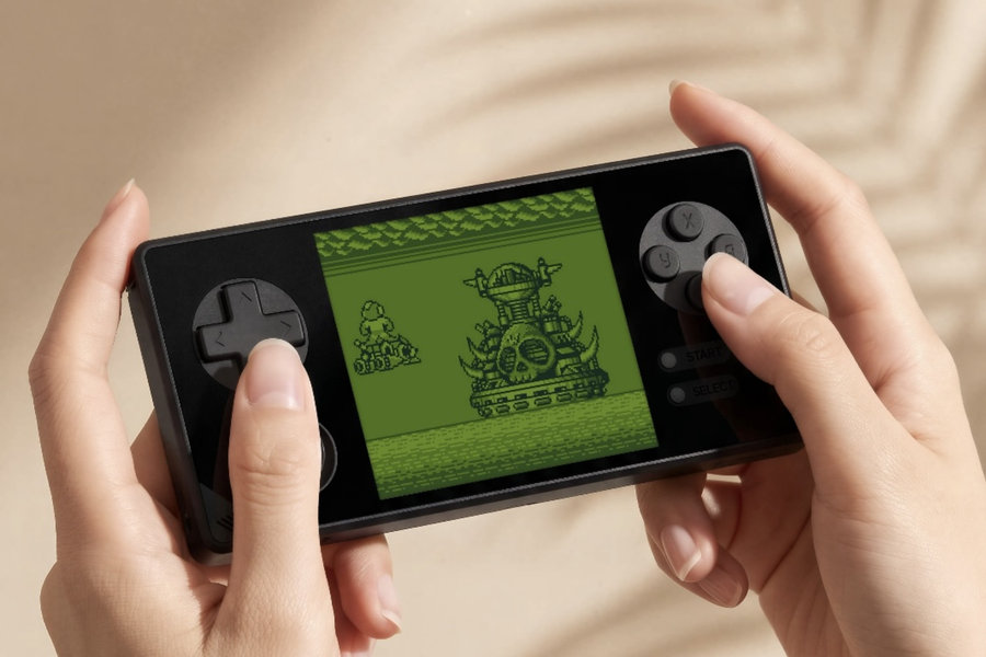 GKD 350H Ultra: Máy chơi game cầm tay vỏ nhôm với màn hình độ phân giải siêu cao