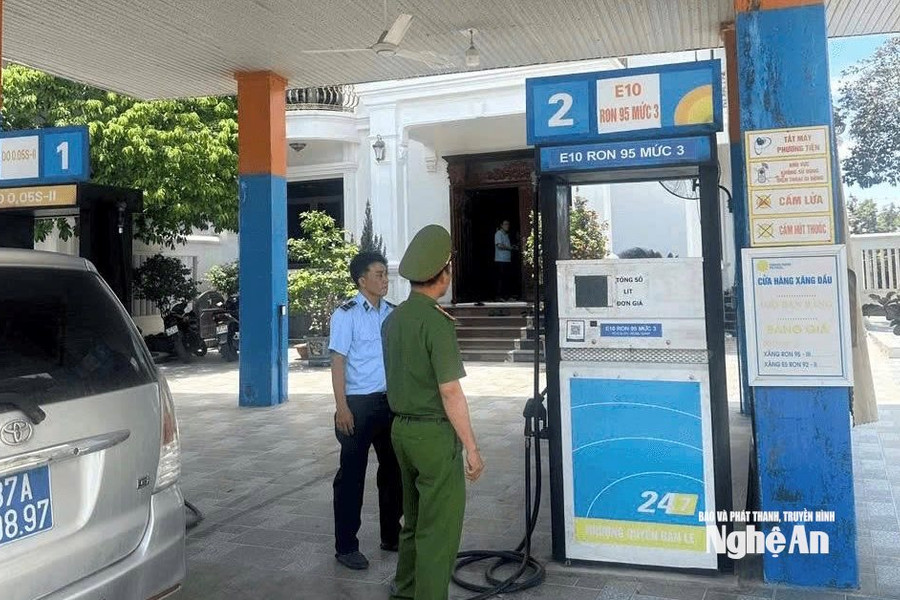 Nghệ An: Xử phạt 1 doanh nghiệp về hành vi tự ý điều chỉnh giá bán lẻ xăng dầu