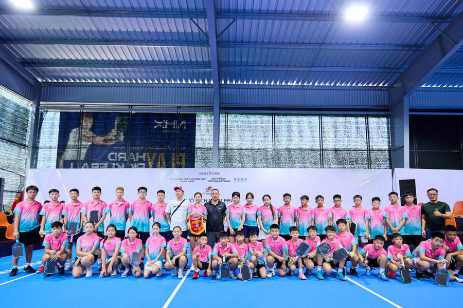 Pickleball Nghệ An xếp nhì toàn đoàn Giải Pickleball trẻ quốc gia