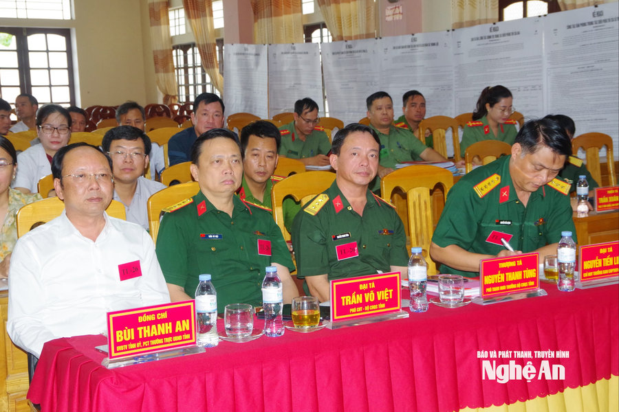 Xã Trung Lộc khai mạc diễn tập tác chiến trong khu vực phòng thủ năm 2026