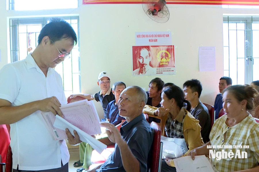Về tận khối, xóm, bản - Tăng tốc hoàn thành cơ sở dữ liệu đất đai