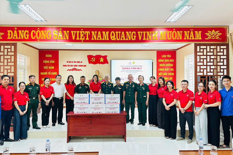 Nafoods vun đắp nghĩa tình, tiếp nối truyền thống 'Uống nước nhớ nguồn'