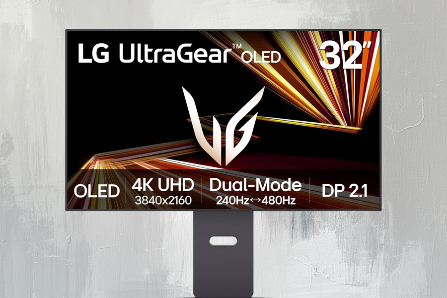 Màn hình LG 32GX870A WOLED: Lựa chọn linh hoạt với chế độ kép 4K 240Hz và FHD 480Hz