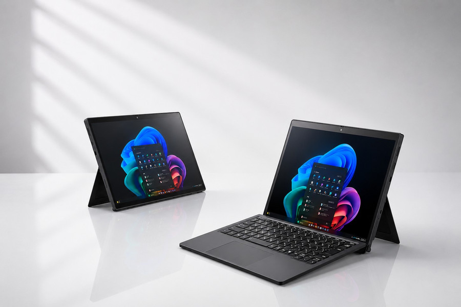 NEC Lavie BT53C ra mắt: Đối thủ của Microsoft Surface sở hữu chip Panther Lake và màn hình 500 nits