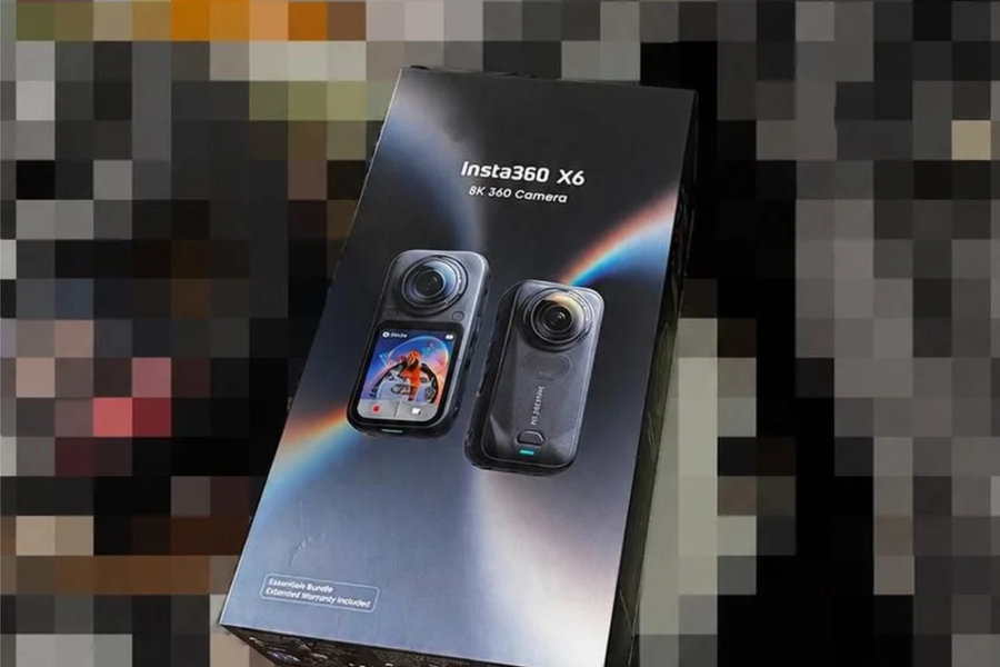 Lộ diện Insta360 X6: Khả năng quay video 360 độ 8K 140 phút và thiết kế thay đổi đáng chú ý