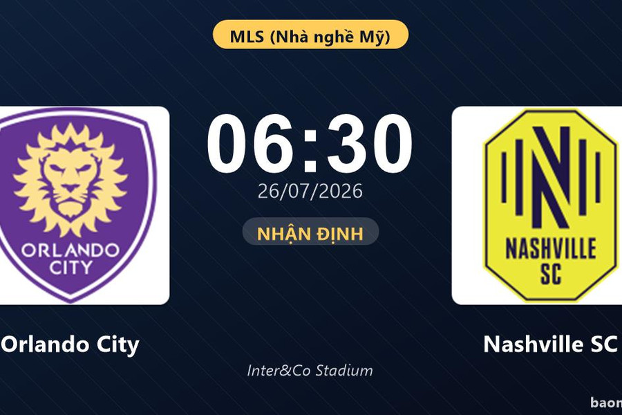 Nhận định Orlando City vs Nashville SC: đội hình dự kiến