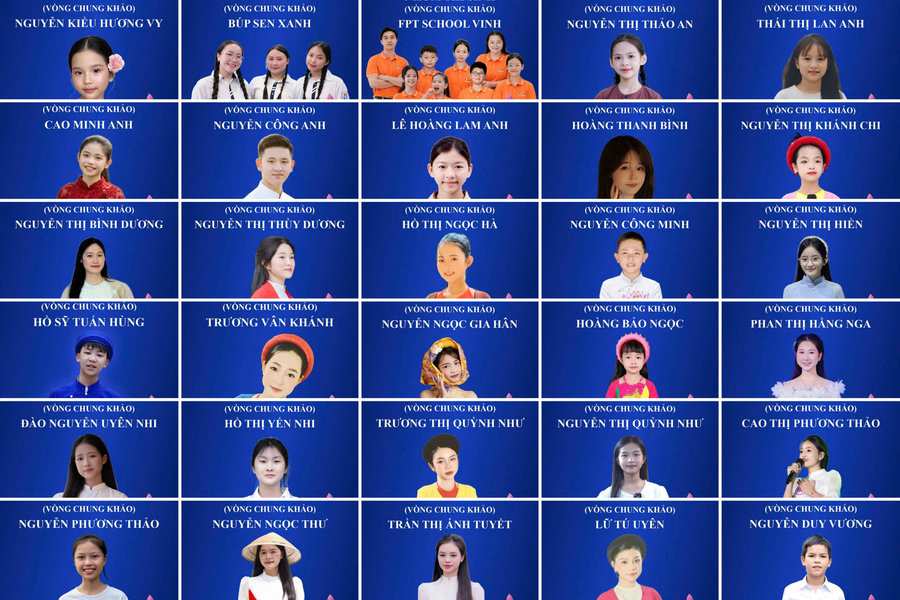 Lộ diện 30 thí sinh, nhóm thí sinh vào Chung khảo Cuộc thi 'Tìm kiếm tài năng Dân ca ví, giặm Nghệ Tĩnh' năm 2026