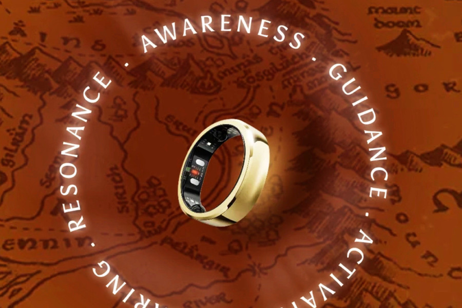 Nhẫn thông minh RingConn Gen 3 hợp tác Lord of the Rings: Pin 14 ngày và mô-tơ rung độc đáo