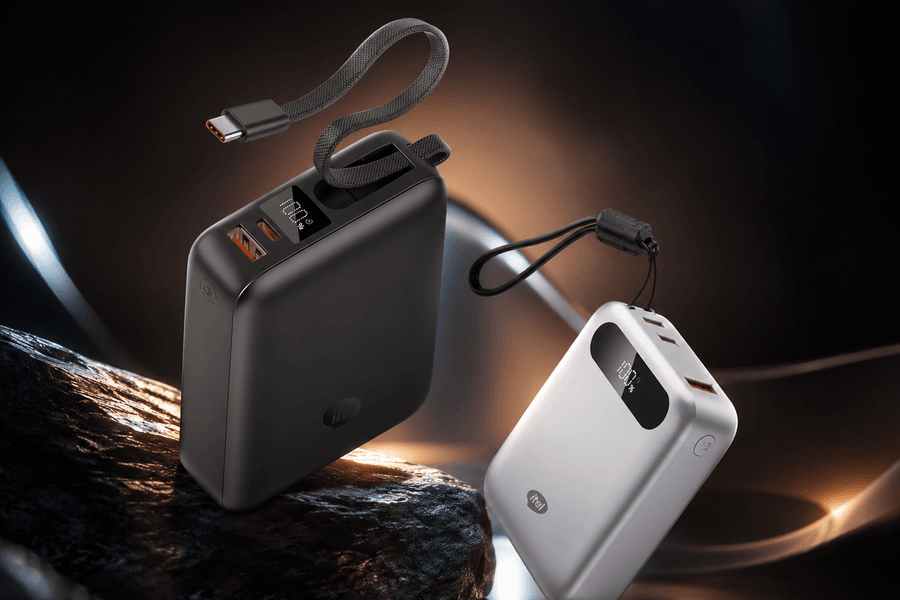 Itel ra mắt bộ đôi sạc dự phòng bỏ túi Zeno: Sạc nhanh 45W, tích hợp màn hình và cáp tiện lợi