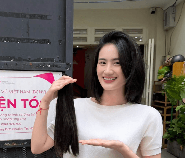Hoa hậu Ý Nhi đổi mới phong cách đầy cá tính sau quyết định hiến tóc lần thứ hai