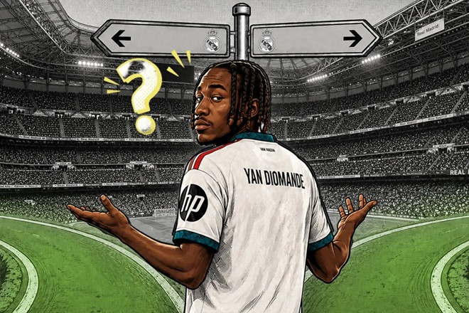 Yan Diomande và bài toán 100 triệu euro: Tối ưu cánh trái hay cánh phải cho Real Madrid?