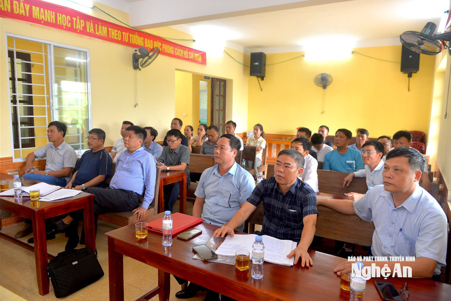 Sáp nhập Xí nghiệp Thủy lợi Hoàng Mai vào Chi nhánh xí nghiệp Thủy lợi Quỳnh Lưu
